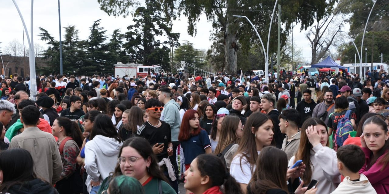 El Parque Mitre a pleno en la bienvenida de la primavera